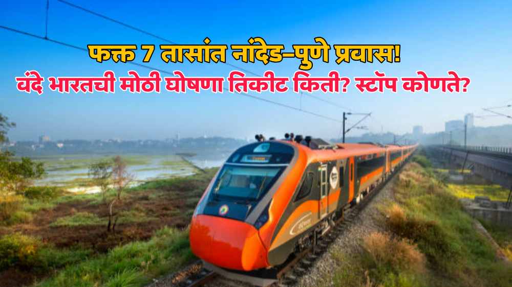 High Speed Train Maharashtra 2025