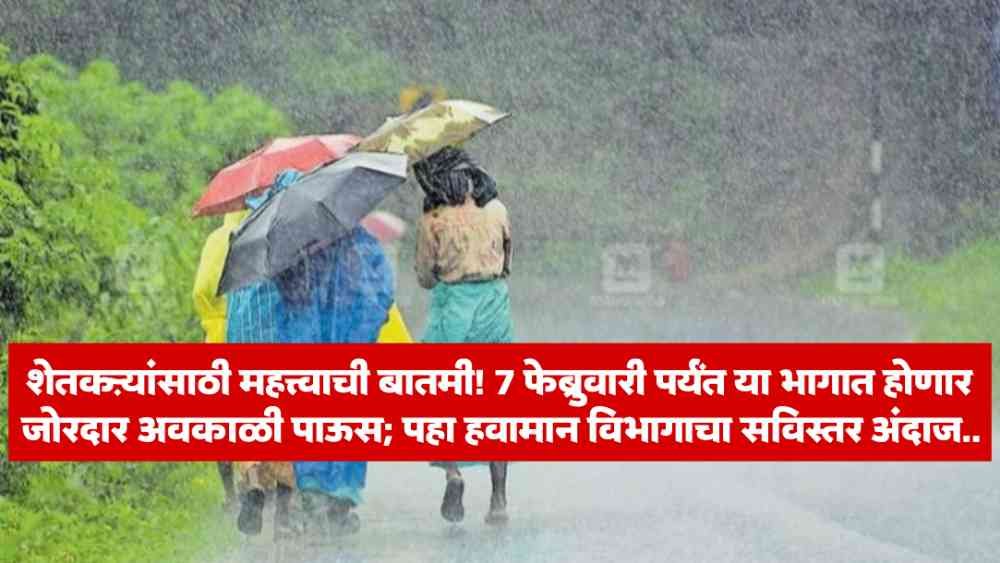 Maharashtra Rain Alert